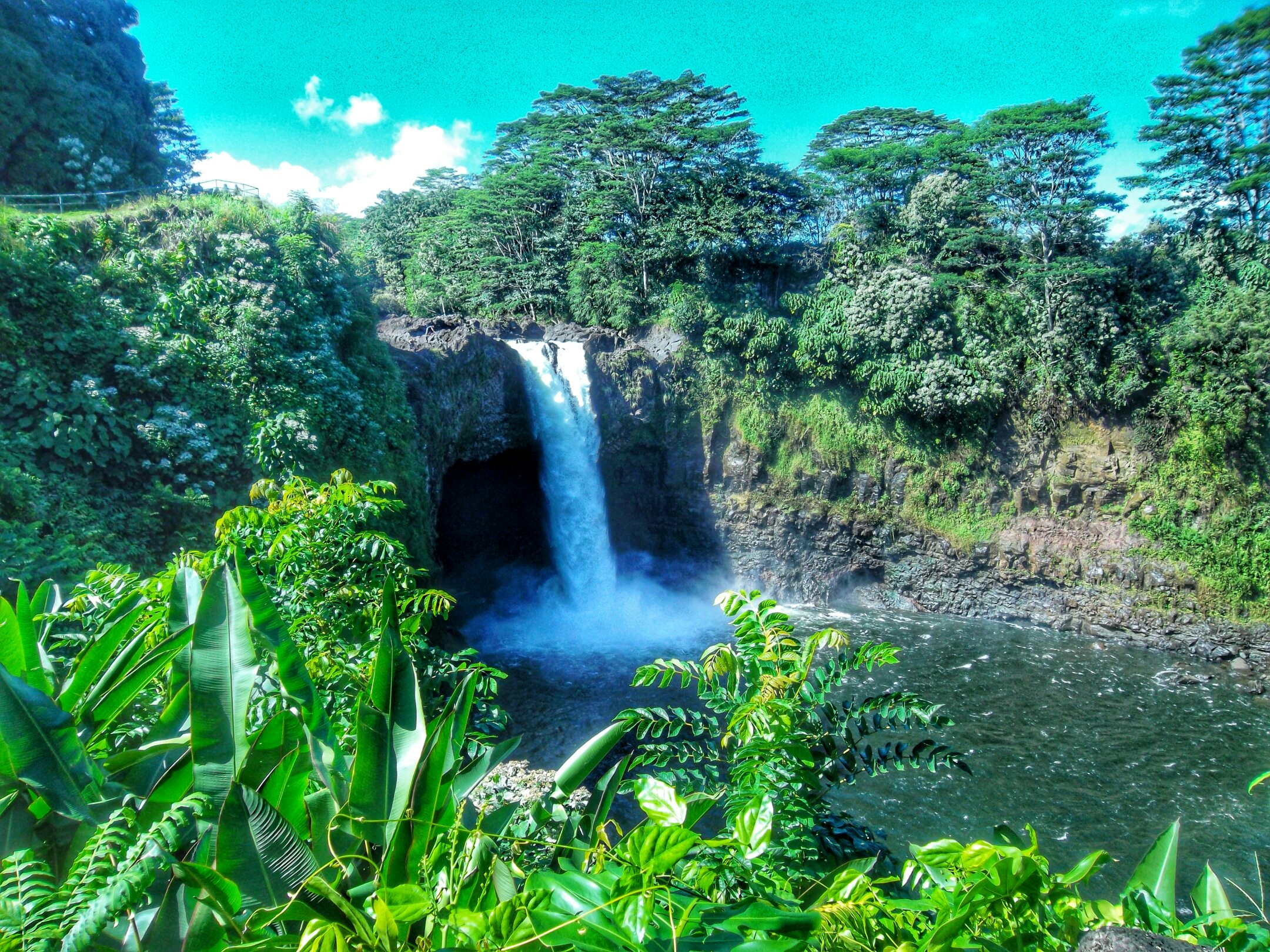 Big island waterfalls